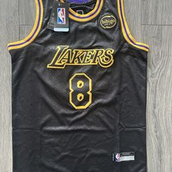Los Angeles Lakers Kobe Bryant YOUTH MAMBA BLACK  JERSEY 
