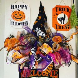Witch Hat Wreaths