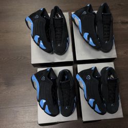 JORDAN 14 UNIVERSITY BLUE