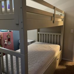 Bunk Bed With Trundle And Drawers