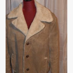 Vintage Cow Hide Leather Jacket