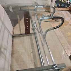 Glass Computer Desk