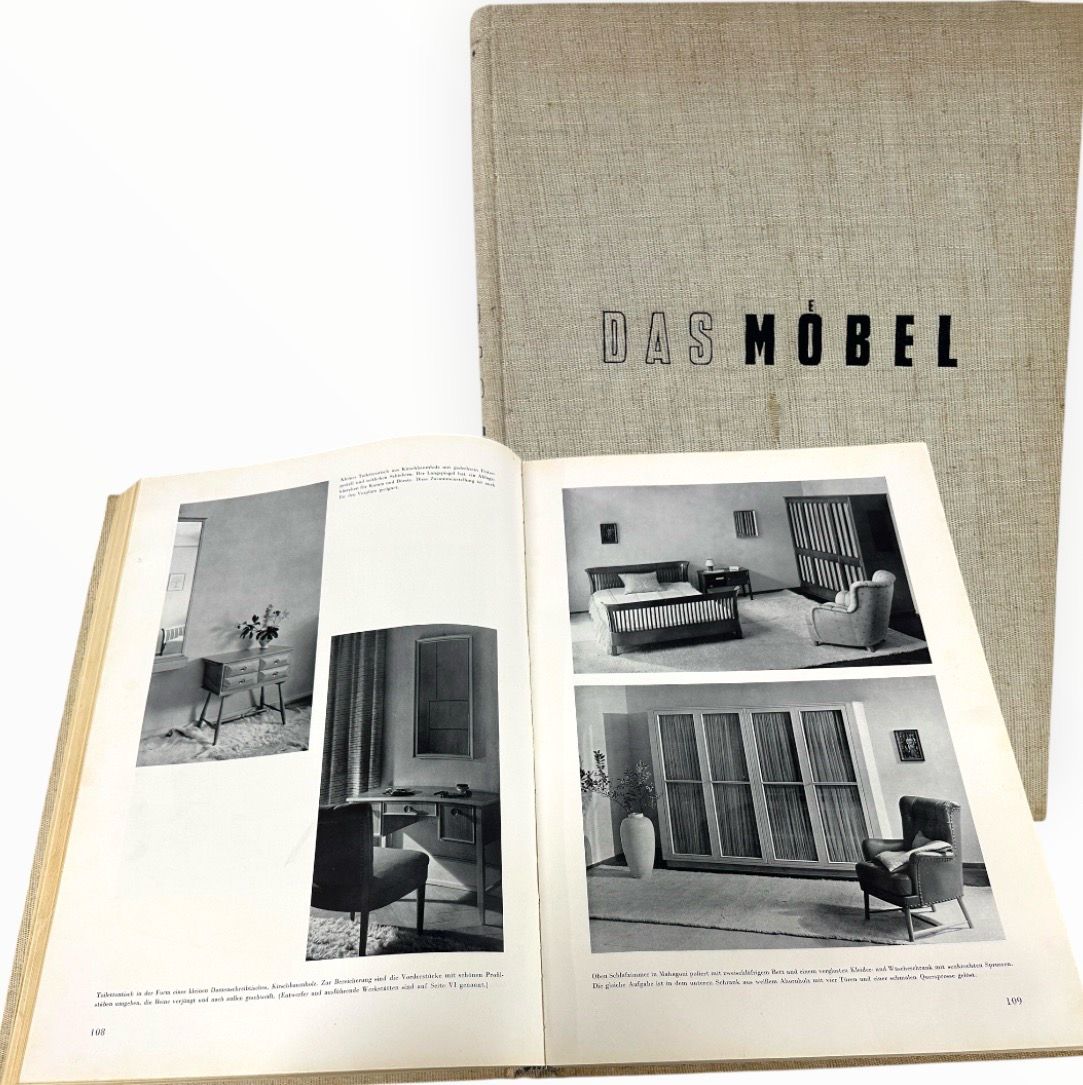 Vintage Das Möbel Albert Haberer Karl Eichhorn MCM German Furniture Design Book