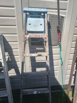 6 foot metal step ladder 25