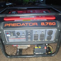 Electric Start Generator - Predator 8750 / 7000 Watt 