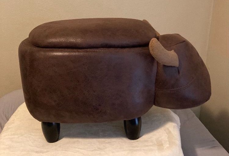 Buffalo Footstool Storage Ottoman