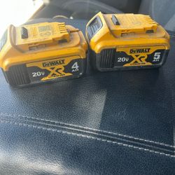 Dewalt Batteries 