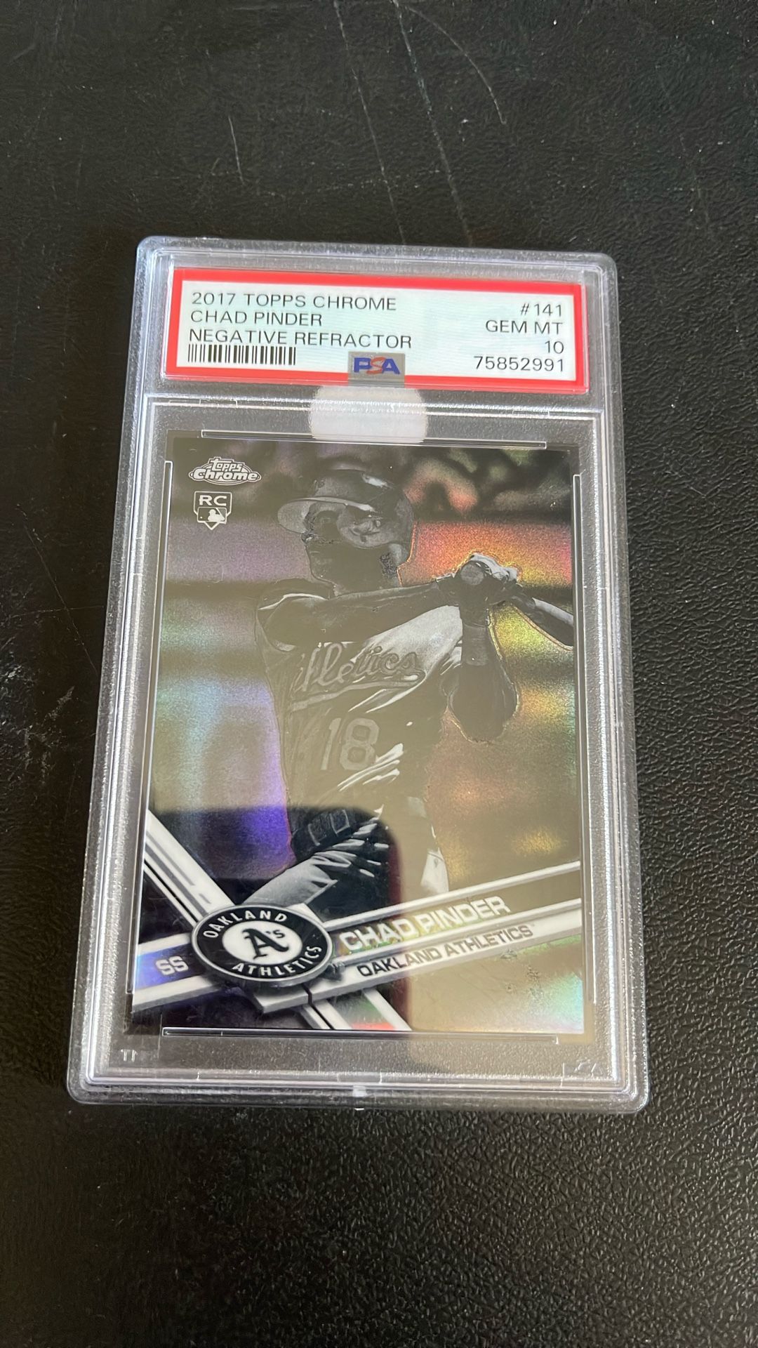 chad pinder rookie