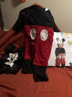 New baby Mickey size 6-12 months