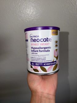 Neocate hypoallergenic formula