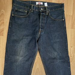 Dark blue 501 Levi’s jeans 32x30