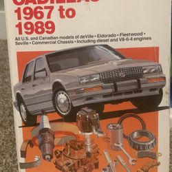 Chilton Repair Manual Cadillac 1967 To 1989