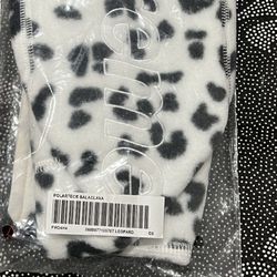 Supreme Polartec  Black And White Balaclava 