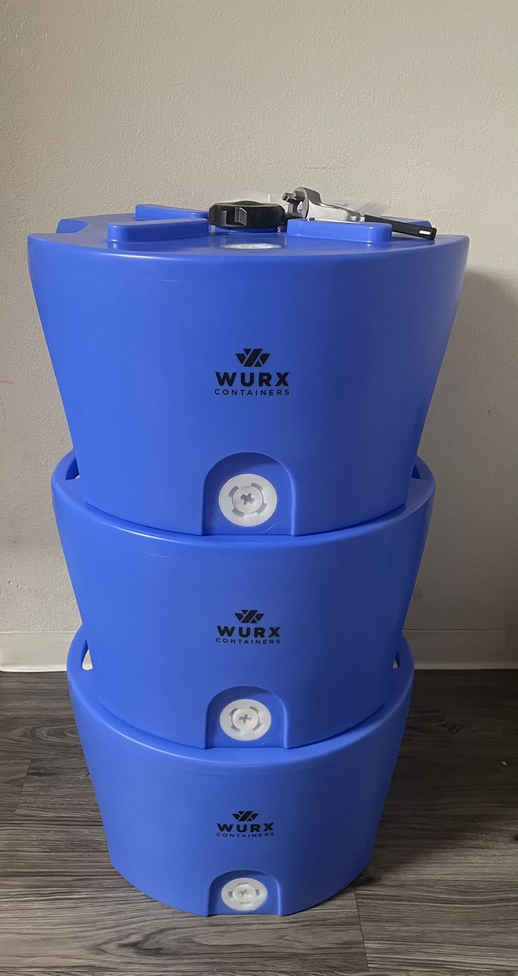 20 Gallon Wurx Water Containers
