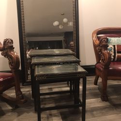 Beautiful antique Stacking Tables