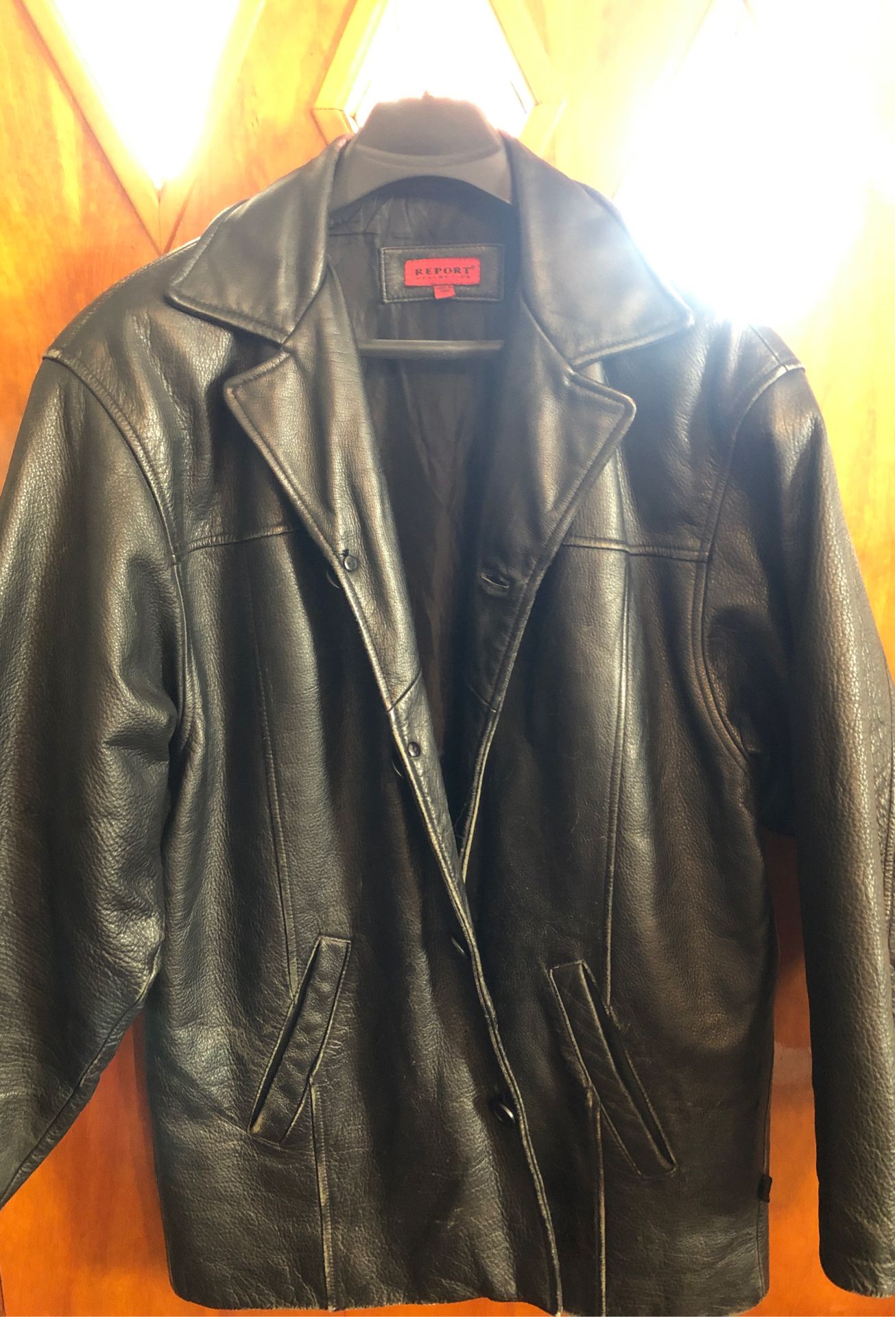 Report Collection size M Leather Coat