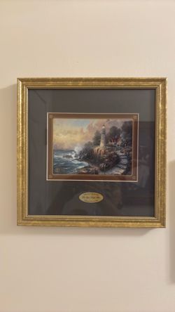 Thomas Kinkade “Let your light shine” 1998