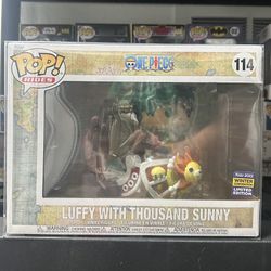 Luffy With Thousand Sunny Funko 