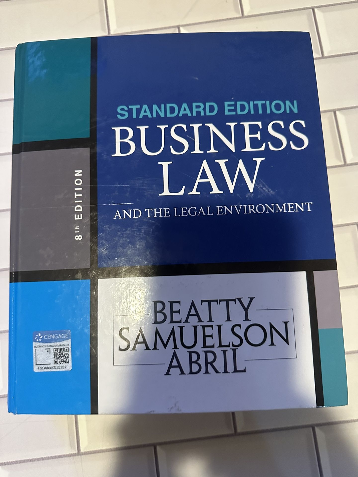 Jeffrey F. Beatty and 2 more Business Law and the Legal Environment, Standard Edition 8th Edition ISBN-13: 978-1337404532, ISBN-10: 9781337404532 Thi