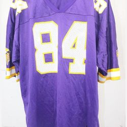 Champion XL Minnesota Vikings Randy Moss Jersey #84 for Sale in  Jacksonville, FL - OfferUp