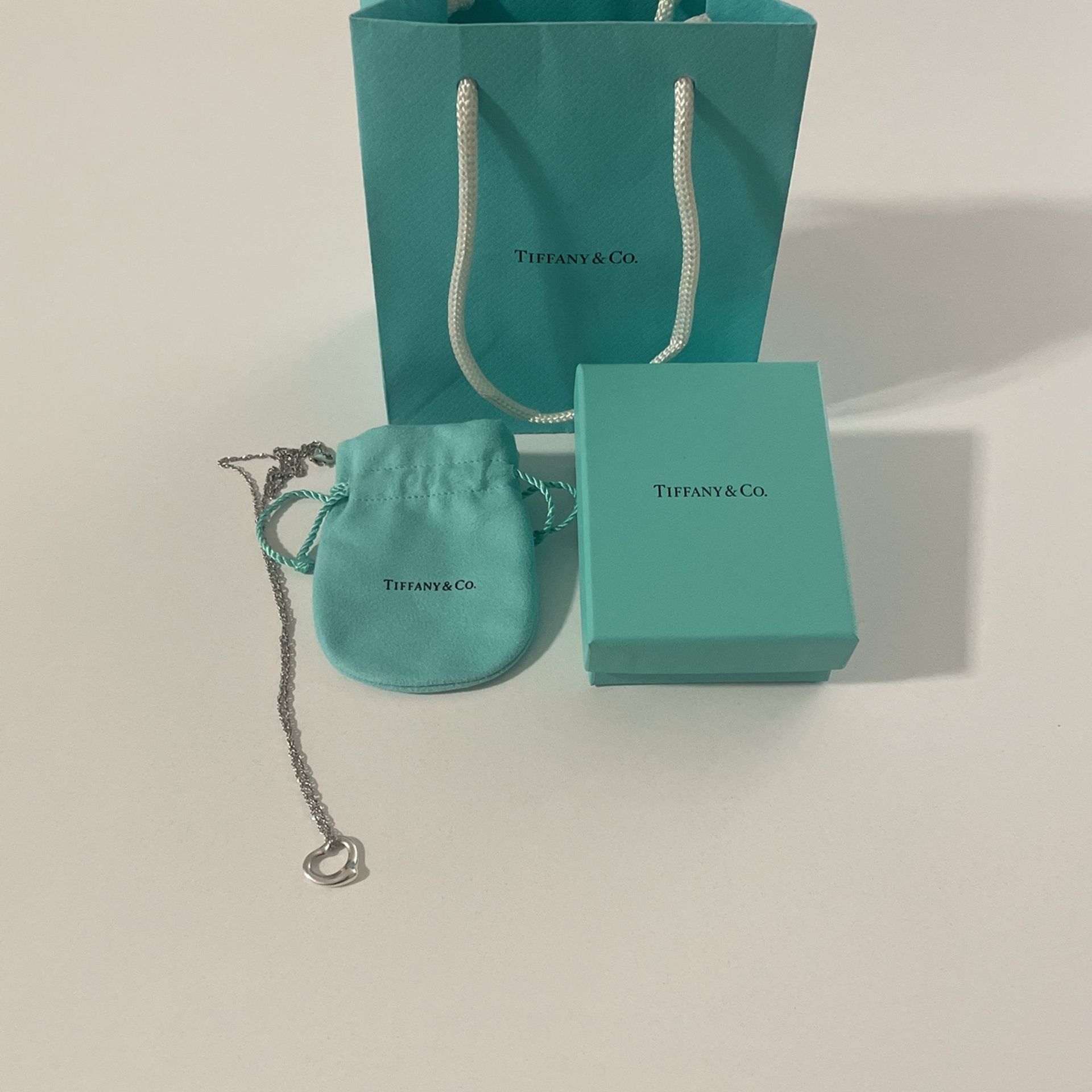 Tiffany & Co Open Heart Pendant