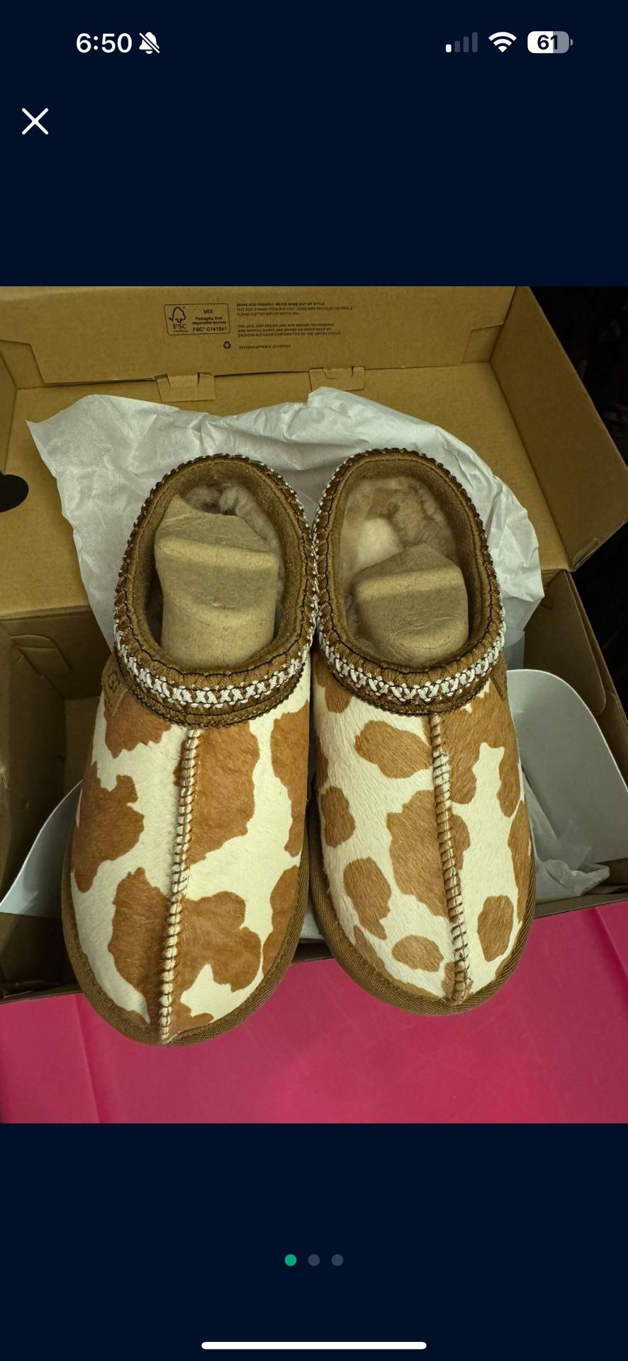 Rare Women’s Cowhide Uggs
