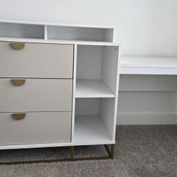 Dresser Vanity All In One
