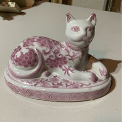 Chinese Porcelain Cat