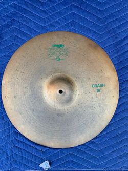 Paiste 505 Series 16” Crash Drum Cymbal