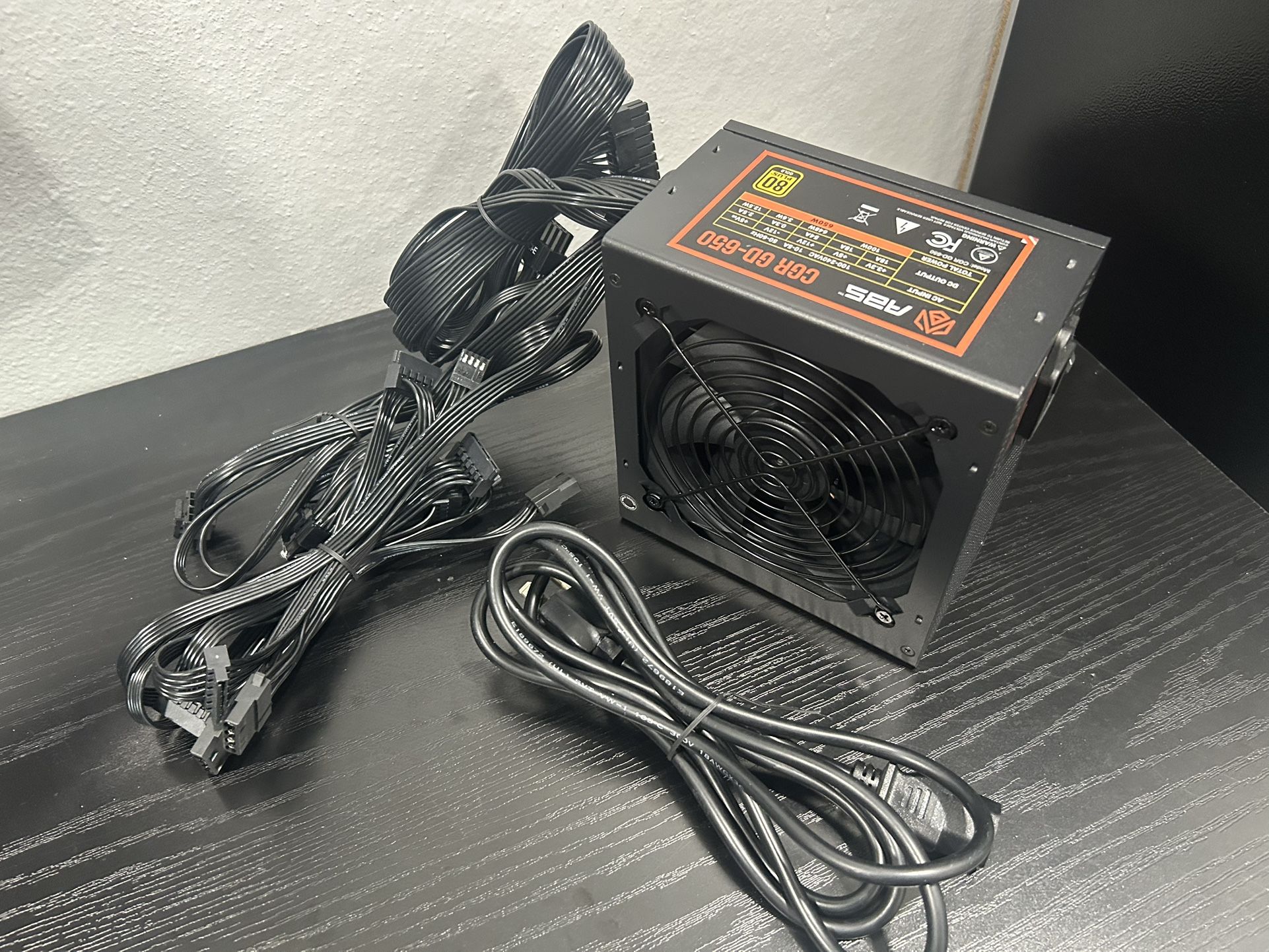 ABS-Gaming 650 Watt 80+ Gold Power Supply