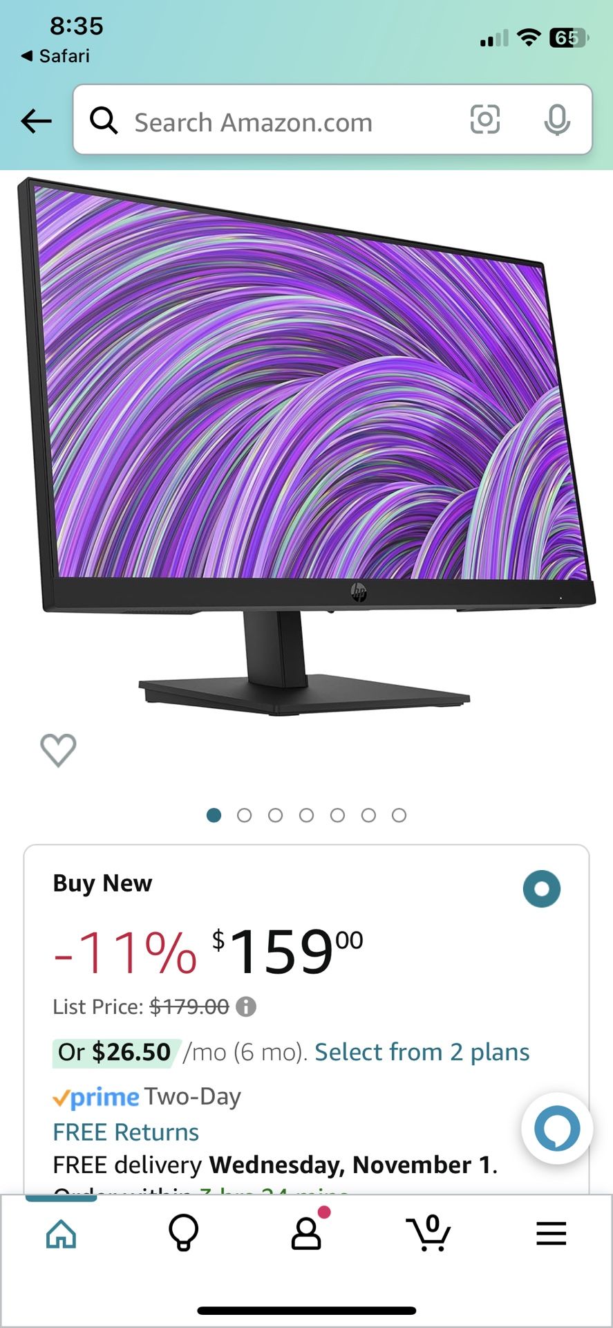 HP Dual Monitors P22hG5