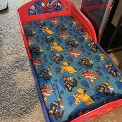 Spiderman Toddler Bed 