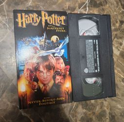 Harry Potter and the Sorcerer's Stone VHS