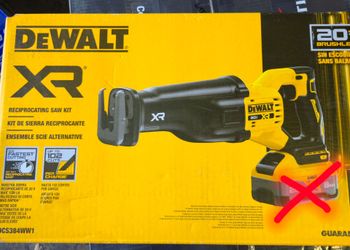 DEWALT 20-Volt XR Cordless Reciprocating Saw (Tool Only) DCS384B #8456