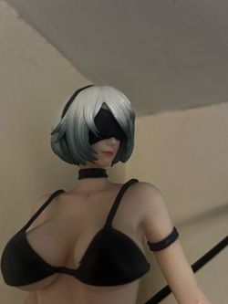 2B (NieR:Automata) 1/4-scale movable statue