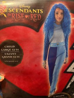 Descendants the Rise of Red Chloe Child Costume Large