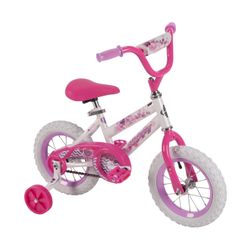 Huffy 12" Sea Star Girls' Bike, Bicycle Pink 3-5 Years