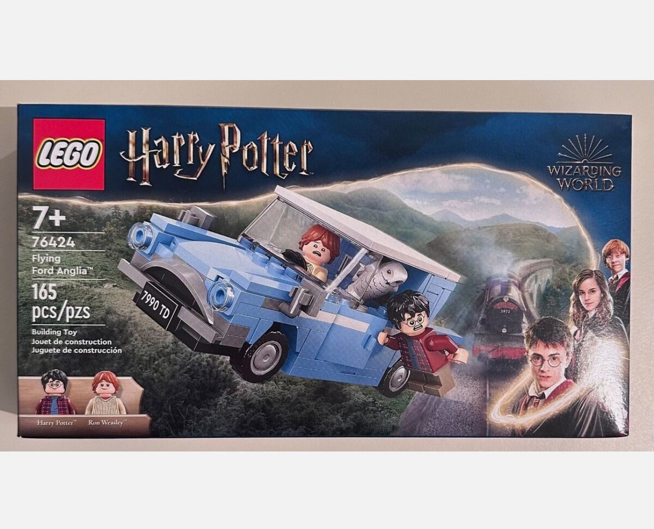 LEGO Harry Potter Flying Ford Anglia Car 76424 Building Kit