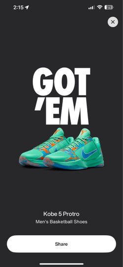 Jalen Brunson Kobe 5 Protro NY vs NY PE