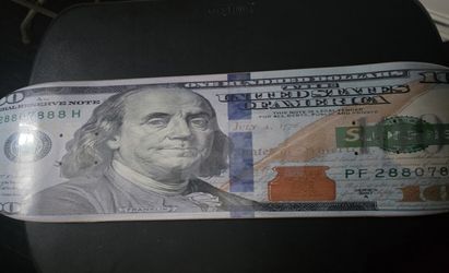 Supreme Money Logo Skateboard Deck