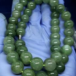 Burmese icy Type A Jadeite Jade Pendant Lucky Necklace. 