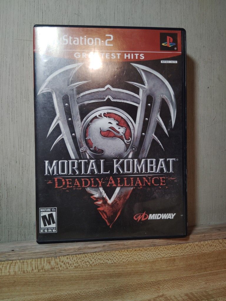 PlayStation 2 MORTAL KOMBAT DEADLY ALLIANCE 