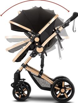 2 in 1 Baby Stroller,Convertible Infant Stroller