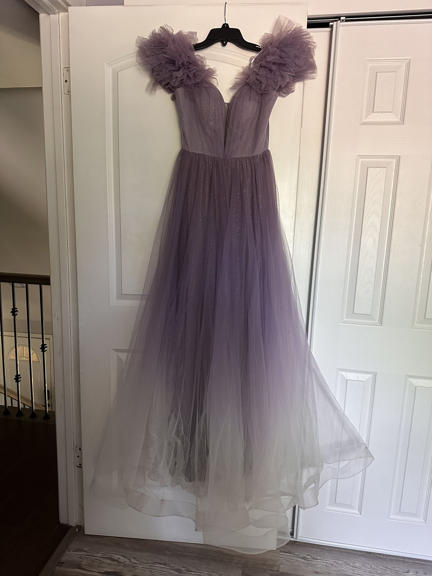 Purple prom dress 