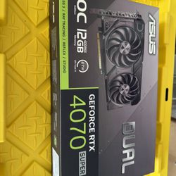 ASUS Dual GeForce RTX 4070 Super Graphics Card Brand New In Box