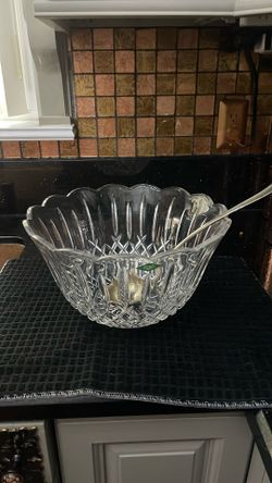 Irish Crystal Punch Bowl