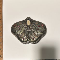 Art Nouveau Revival Princess Butterfly Jewelry Box