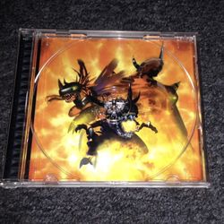 PS1 Playstation original back cover art for Digimon World 2