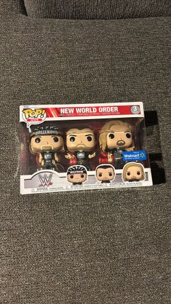 NWO Funko Pops Hulk Hogan/Scott Hall/Kevin Nash