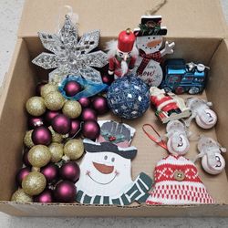 Collectible Boston Red Sox & 1993 CVS Christmas Ornaments plus Assorted Others